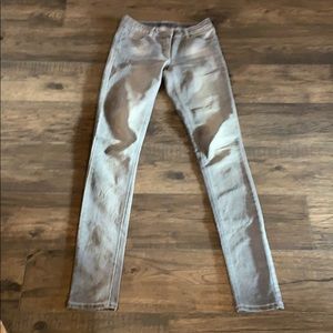 Long tall sally skinny jeans-GREY! 37” inseam